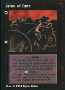 rare jyhad cards Jyhad CCG (VTES) (WOTC 1994) Murder of Crows Rare!