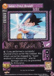 G CCG まとめ Goku's Final Assault - Dragon Ball GT TCG | CCG Trader