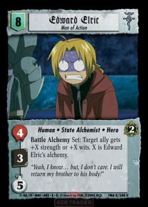 Fullmetal Alchemist TCG – Starter Deck PREMIER Edition – Edward Elric – Neuf Scellé – ENG