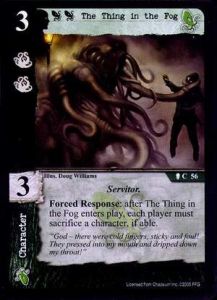 The Thing in the Fog - Call of Cthulhu CCG | CCG Trader